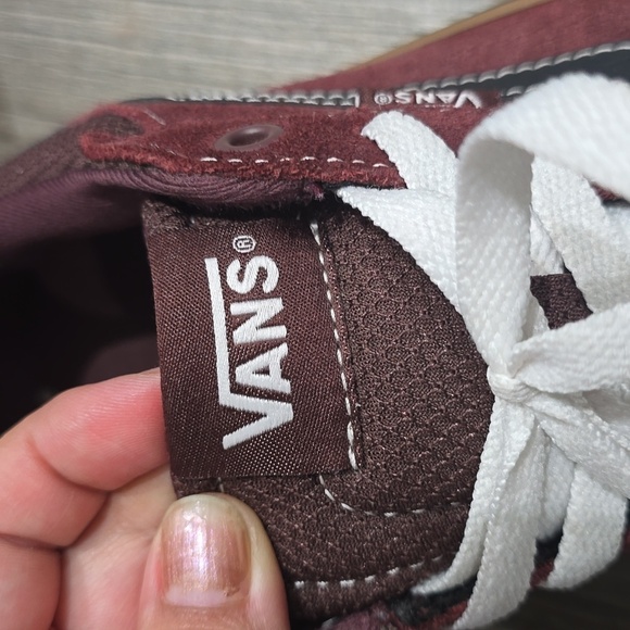 VANS Filmore Skater Casual Sneakers, Wine Black, Gum Sole, Size 8 - Picture 7 of 11